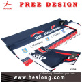 Custom Design Sublimation Sport Beach Soft Fleece Knes Banner Blanket